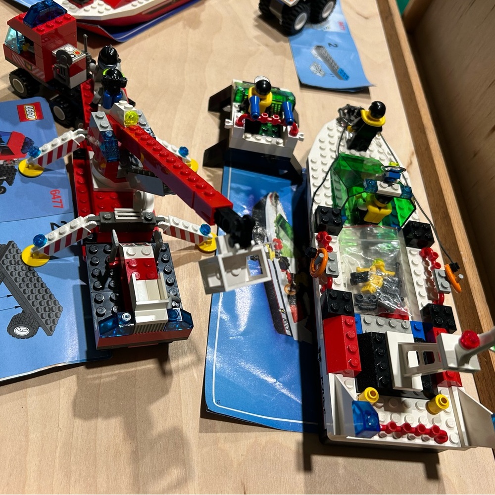 Retired. 4 LEGO Town sets: Police, Fire and Rescue - Picture 9 of 14